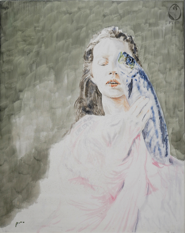 oil on canvas - olio su tela di Piro